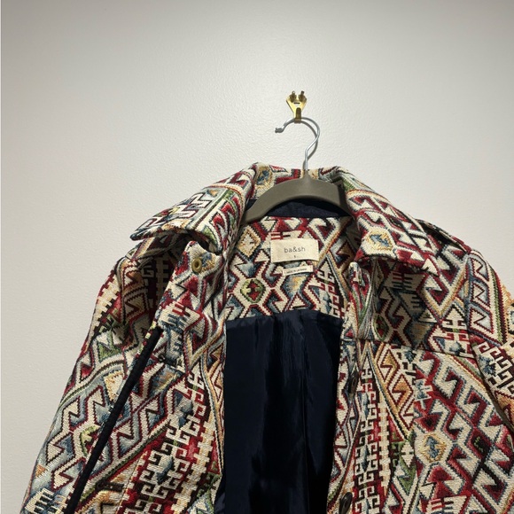 ba&sh Multicolor Geometric Pattern Coat - Picture 4 of 5